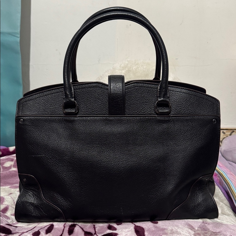 Coach Mercer 30 in canyon Quilt Denim - Picture 3 of 17